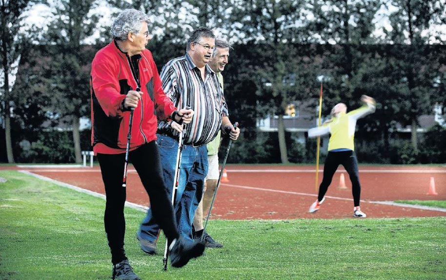 Nordic Walking bij AV Zaanland