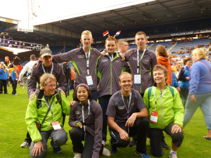 G atleten succesvol tijdens de Special Olympics