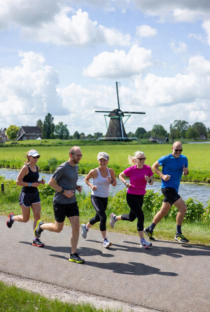Sfeerbeeld beginnen met hardlopen