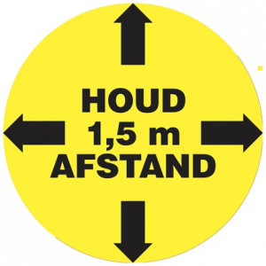 houd afstand houd afstand