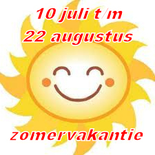 zomervakantie