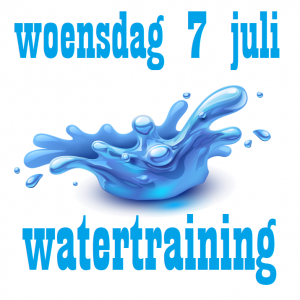 7 juli watertraining