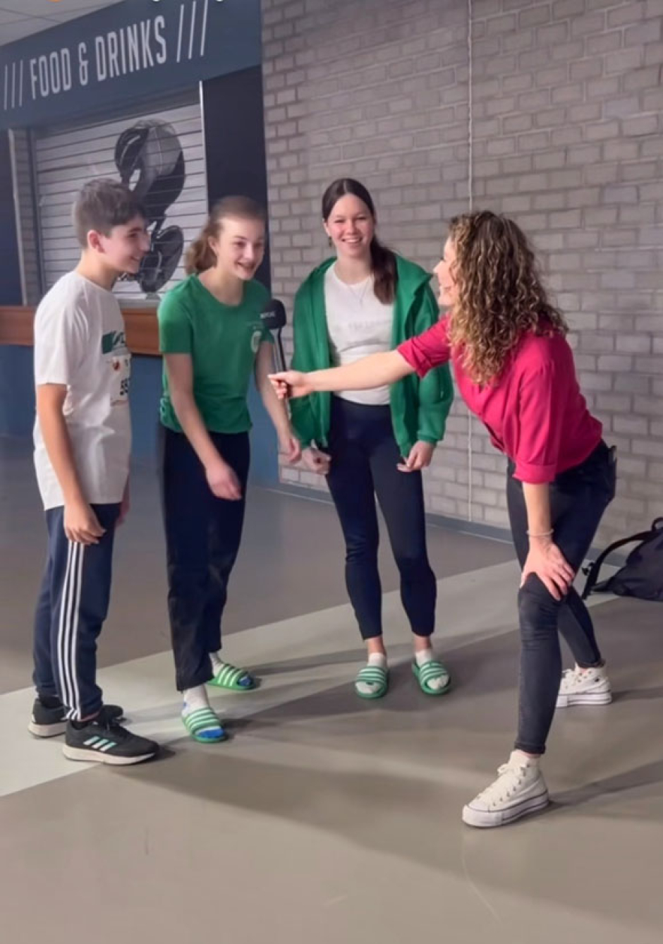 Cavin, Anouk en Malou geïnterviewd door Femke Pluim