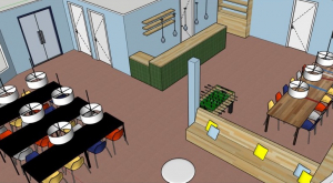 Impressie van kantine (2 van 2)