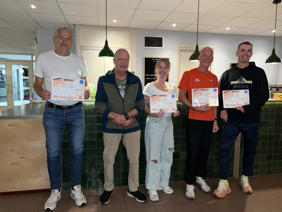 Uitreiking certificaten